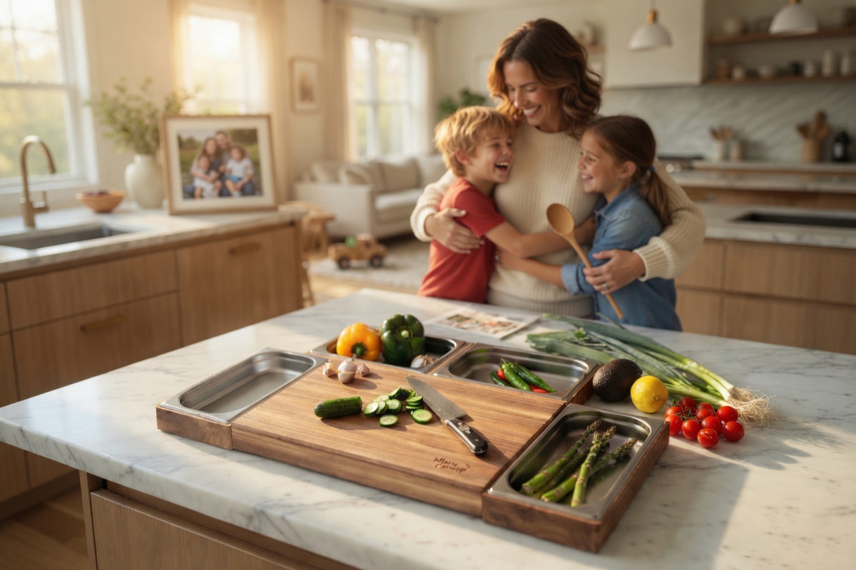 Prep Board: Less Time Cooking, More Family Time